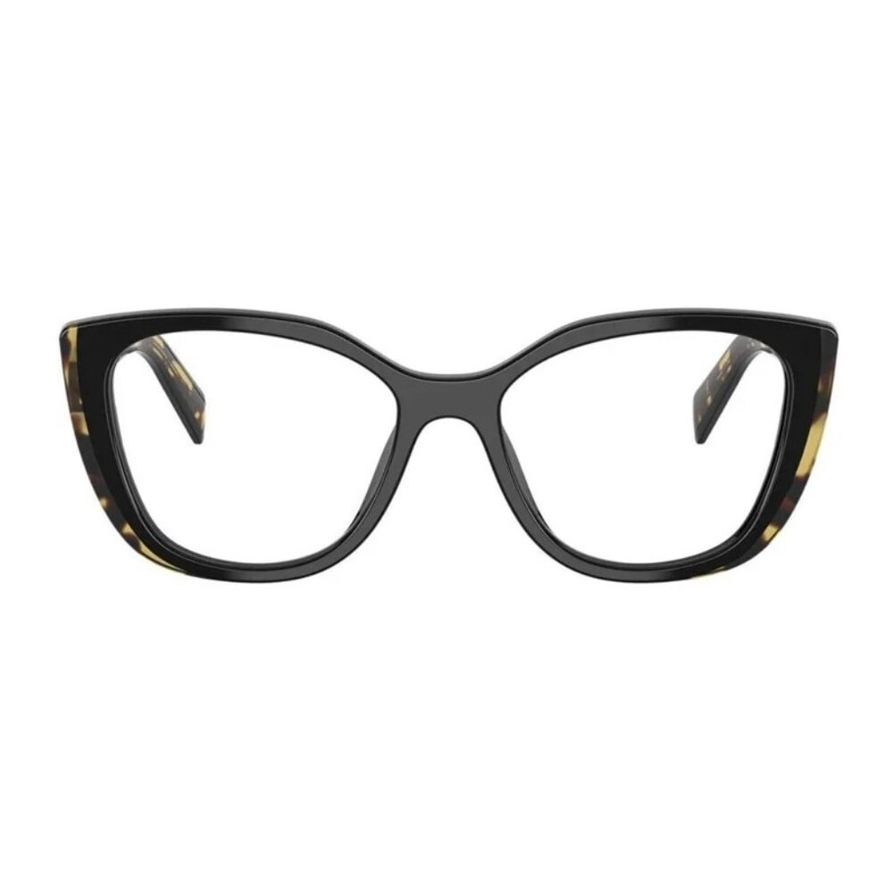 NEW PRADA HAVANA BLACK EYEGLASSES - Picture 2 of 3